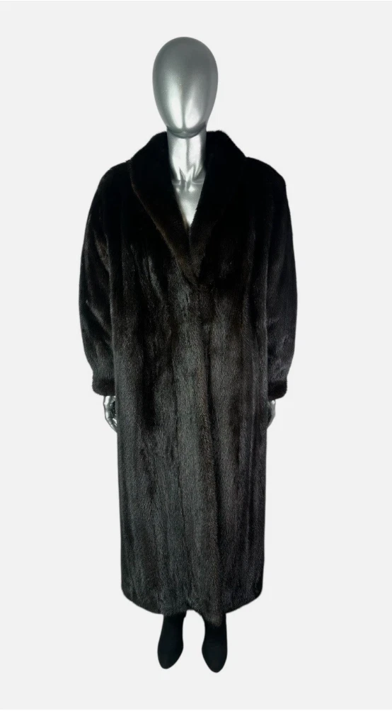 Full Length Ranch Mink Coat In Women's Coats & Jackets for sale | eBay