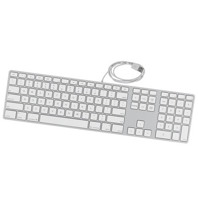 New Apple A1243 Aluminum Numeric Keypad MB110LL/B Wired USB Keyboard