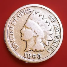 1890 Indian Head Cent Penny “Best Value On EBay” FAST SHIPPING