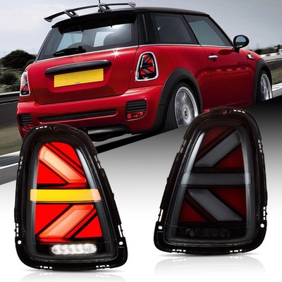 Getönt LED Rückleuchten für 2007-13 BMW Mini R56R57R58R59 Cooper S mit Animation