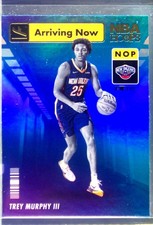2021-22 Hoops Trey Murphy III #9 Pelicans Arriving Now Holo