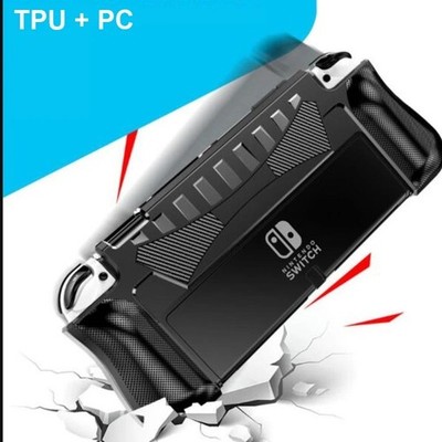 Hybrid Case for Nintendo Switch Rugged Rubberized Snap on Hard Cover TPU