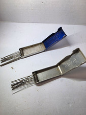 Wesco Modèle Wesco Ensemble de Nettoyeur d'embouts de torche à souder, Outil de Nettoyage d'embouts argentés