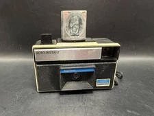 Vintage Keystone Auto-Instant 115X Camera w/ Flash Cube & Extras – Tested