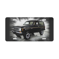 1988 Ford Bronco Ii Xlt 4x4 License Vanity Plate