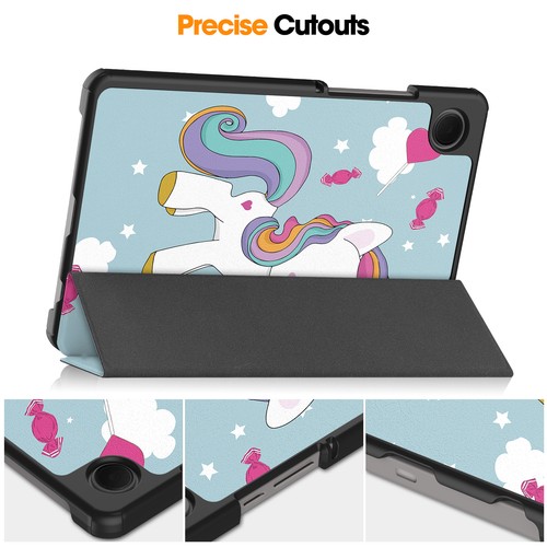 Etui na Samsung Galaxy Tab A9 / A9 Plus Tablet Folio Skórzany stojak Smart Cover - Zdjęcie 18 z 53