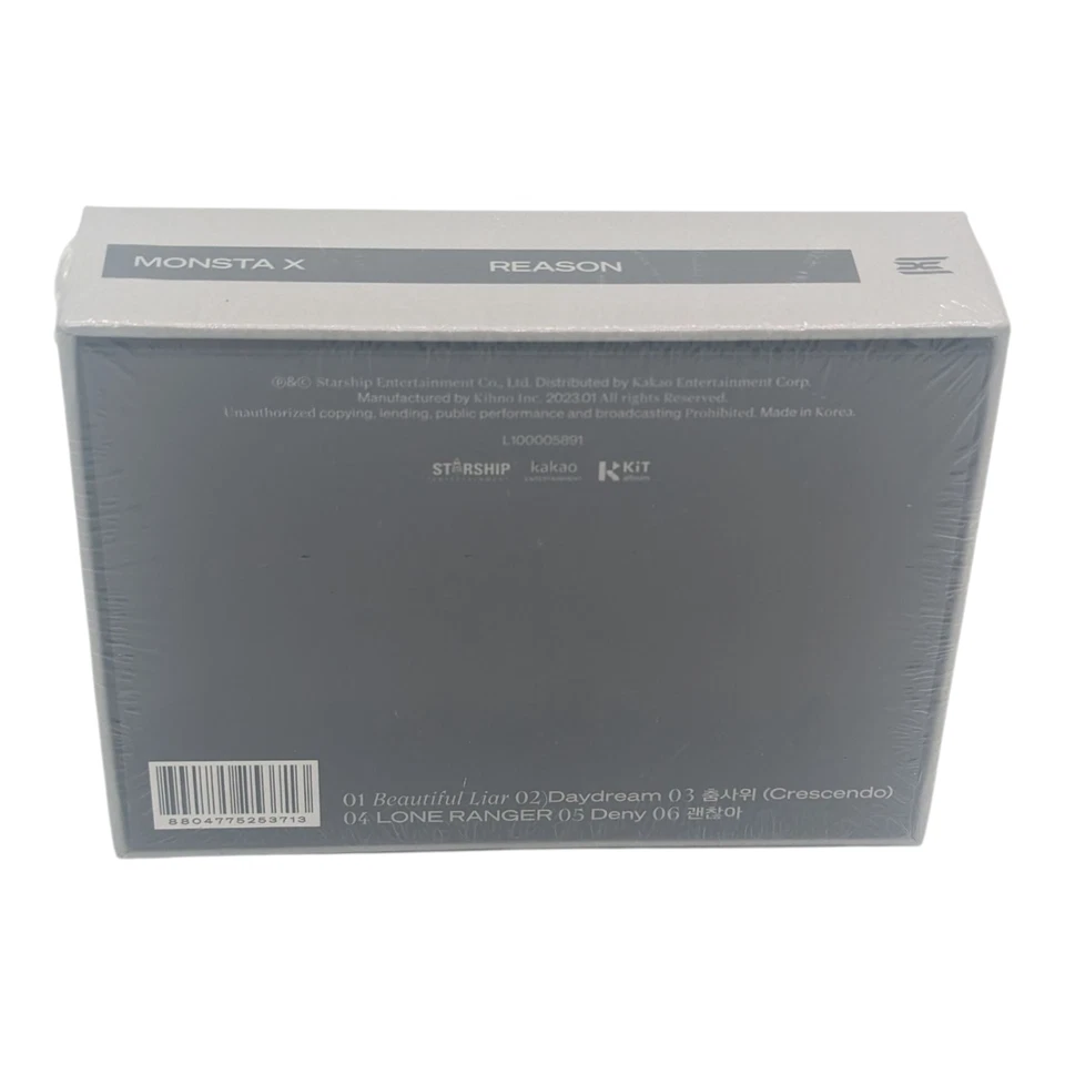 Monsta X Reason Mini Album VER.KIT Starship Entertainment NEU OVP - Bild 2 von 2