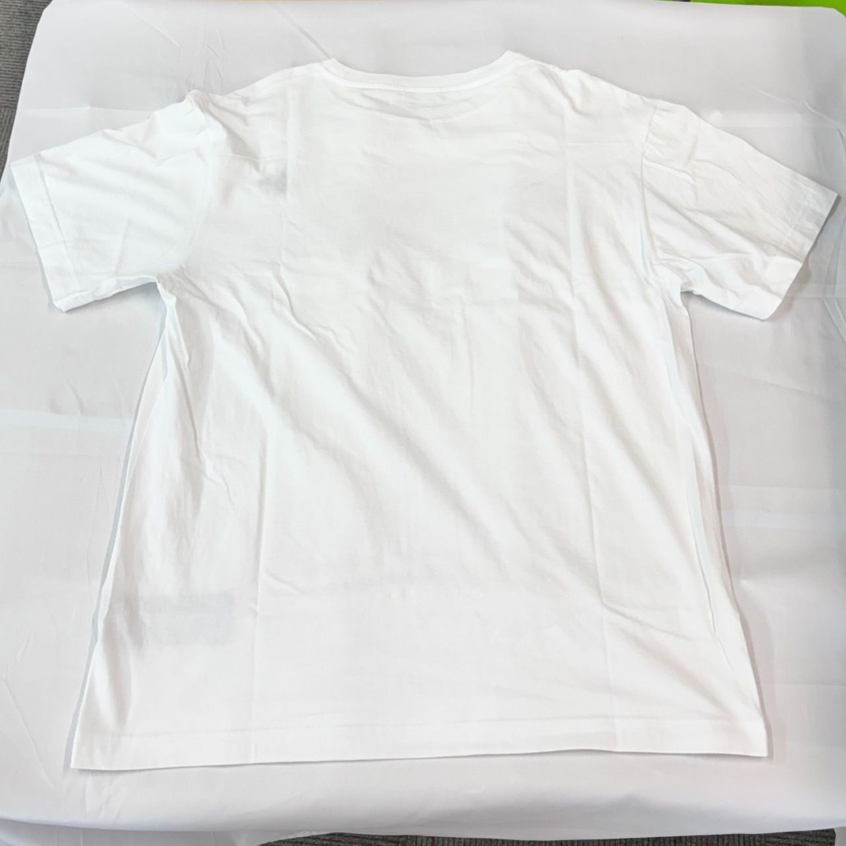 DIOR KAWS T-Shirt Size L 923J611X1241 Dior Kaws Short Sleeve White