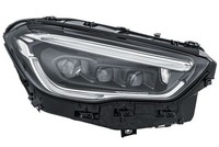 Hauptscheinwerfer Rechts Hella 1LX 013 074 741 FÜR Mercedes Frontscheinwerfer