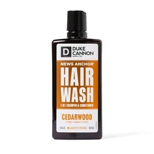 Duke Cannon News Anchor 2-in-1 Hair Wash - Cedarwood - 14oz Shampoo & Conditione