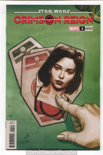 STAR WARS CRIMSON REIGN (2021 MARVEL) #1 VARIANT 1:25 LOPEZ SABACC CARD G16066