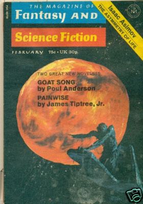 F&SF Magazine February 1972 Dean R Koontz COSMIC SIN