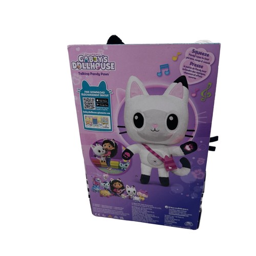 Gabby's Dollhouse Talking Pandy Paws Plush Cat Lights Sounds Phrases New - Picture 6 of 15