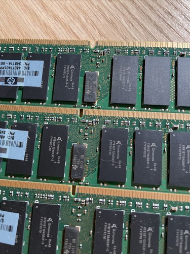 Lot of 6 Infineon HYS72T256000HR-5-A 2GB DDR2 Server RAM Memory - Picture 9 of 10