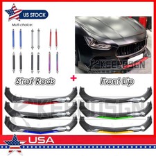 Carbon Fiber Front Bumper Lip Splitter Parts Body Kit For Maserati Ghibli S Q4 Carbon Fiber Front Bumper Lip Splitter Parts Body Kit For Maserati Ghibli S Q4