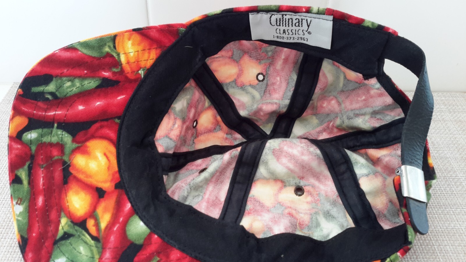 Culinary Classics Baseball Cap All-Over Vegetable… - image 7