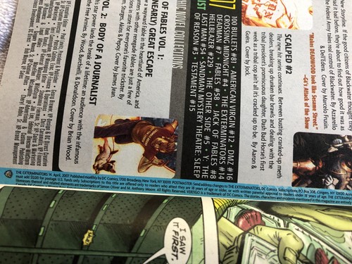 Exterminators #14 (Apr 2007, DC/Vertigo) VF 8.0 - 第 4/4 張圖片