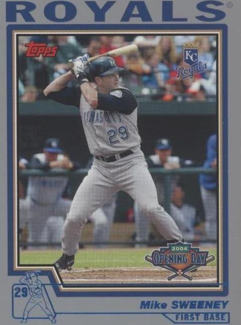 2004 Topps Opening Day - Mike Sweeney #128 - 1 of 1