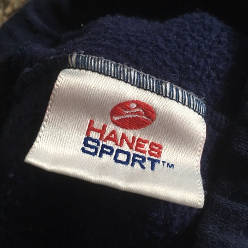 Vintage Hanes Sport Sweatpants Girls 10-12 All Star Drawstring Double Stripe - Picture 6 of 7