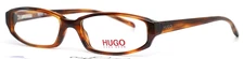 HUGO BOSS HG15613 BR Brown Womens Rectangle Full Rim Eyeglasses 50-16-140 B:25