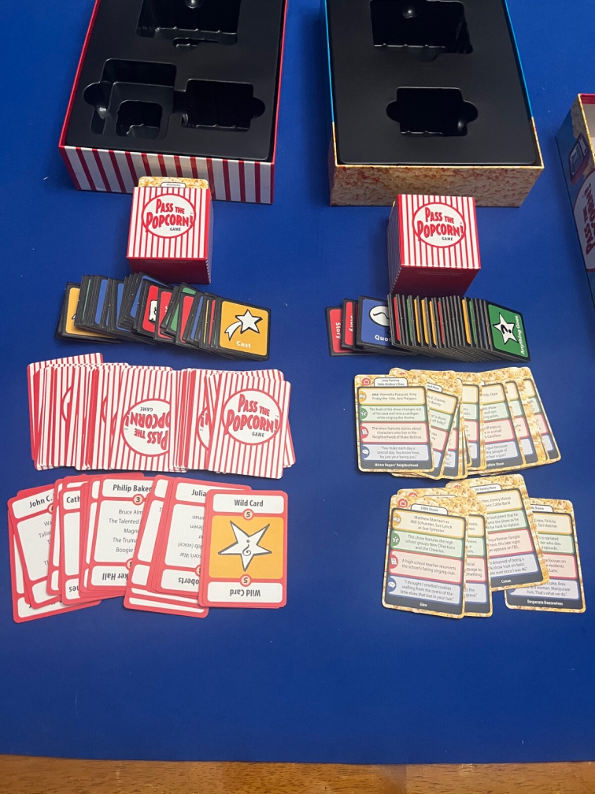 Pass The Popcorn Movie Trivia Board Game and TV Edition expansion eBay