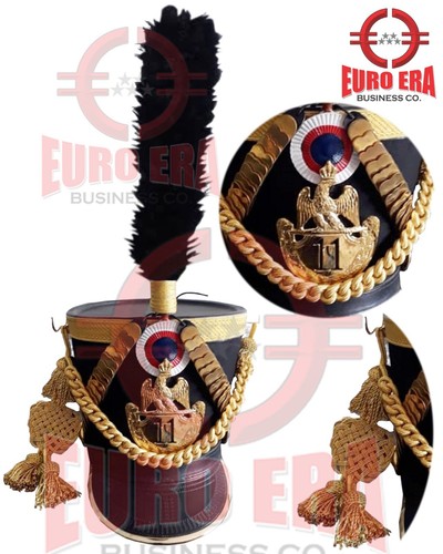 Chapeau Hussar Shako Autrichien Cocarde