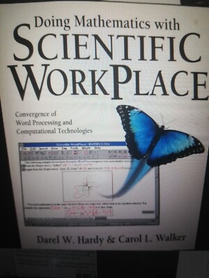 Doing Math With Scientific Work Place - Paperback, by Hardy Darel W. - Good 