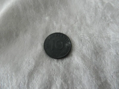 Monnaie ALLEMAGNE Allemande / 10 Reichspfennig 1940 D Zinc WW2 - Photo 1/2