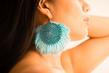 Handmade Artisian Crochet Earrings