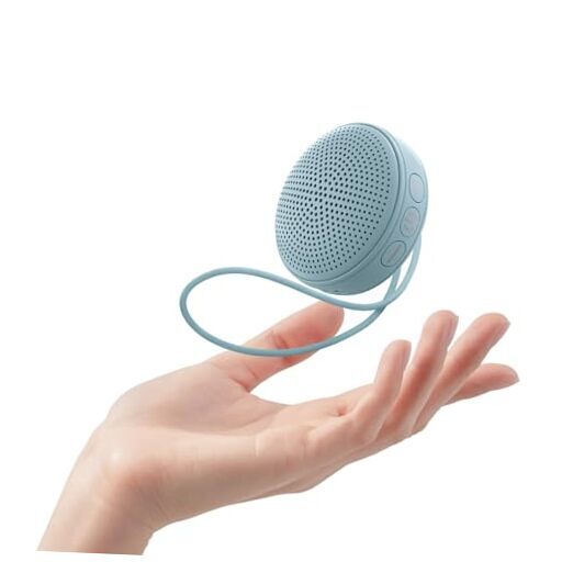 Mini Baby Sound Machine - White Noise Machine for Kids & Adults | Macaron Blue