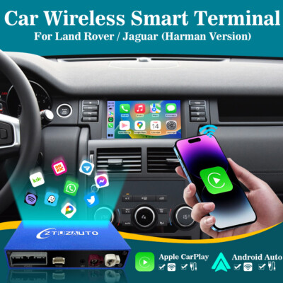 Wireless Carplay Android Auto Module for Range Rover Land Rover Evoque Discovery