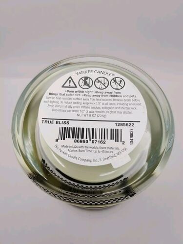 Yankee Candle Country Kitchen Tumbler True Bliss Jar Candle 8 oz  - Picture 9 of 11