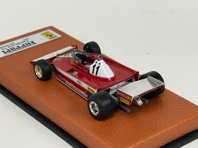 1/43 Ferrari 312 T3 from 1979 F1 Season of Jody Scheckter Leather