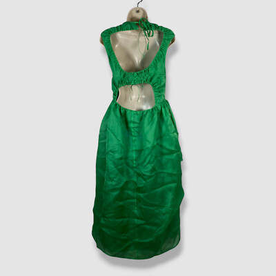 green emerald velvet dress BETSY main image 1