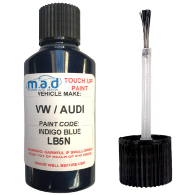 Ausbessern Auto Farbe 30ML Flasche Für VW/Audi Indigo BLUE LB5N