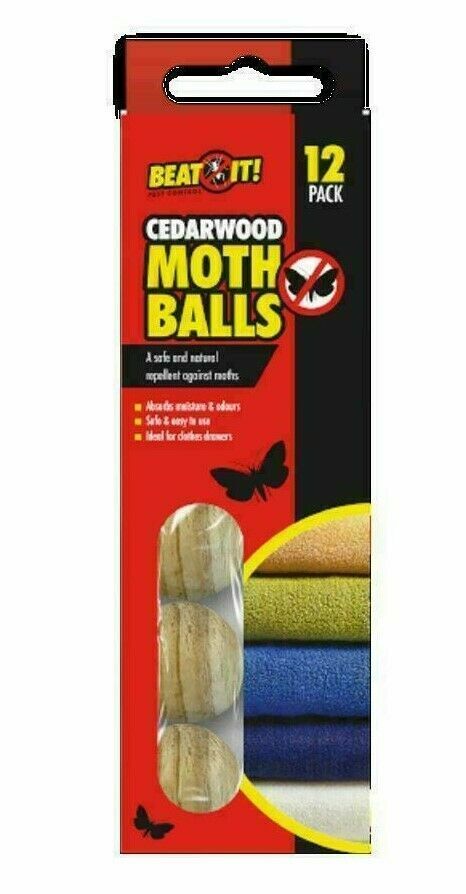 12 x Cedarwood Free shipping on posting reviews moth balls repellent f poison mildew Sale item friendly eco