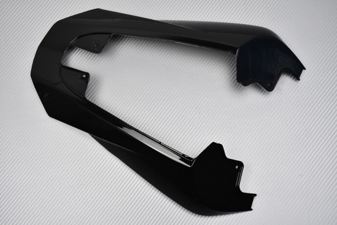 Dosseret arrière noir de haute précision avec optique claire pour Kawasaki Z1000