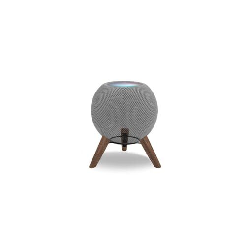 Real Wood Tripod for HomePod Mini (Black Walnut)