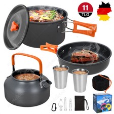 2-4 Person Camping Kochgeschirr Kit Kochtopf ...