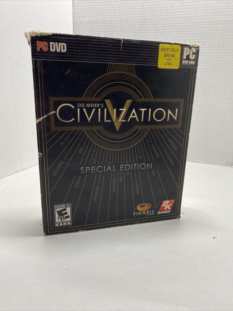 Sid Meier's Civilization V: Special Edition (PC, 2010) for sale