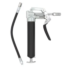 Lubrimatic 30 800 Heavy Duty Grease Gun Black Silver 4500 PSI Manual Tool 3.5"