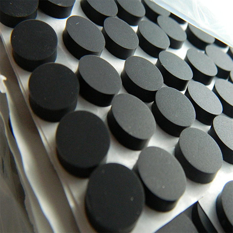 Self Adhesive Rubber Pads Φ4.5179mm Anti Scratch Sticky Cushion Chair