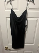 Alice + Olivia Black Mini Dress Women's Size 10