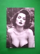 FOTOGRAFIA DI NUDO ARTISTICO MODELLA STILE VINTAGE RISTAMPA DA COLLEZIONE -(175)