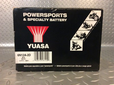 Yuasa Conventional 6V Battery Honda CA175 CL125 SS125 Twinstar 6N12A-2D