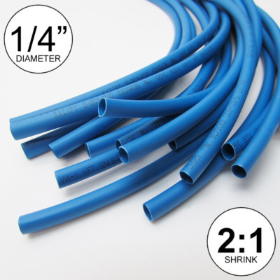1ea 3//16/" inch ID Heat Shrink Tubing 2:1 Ratio Polyolefin COLORS 4/' ft Long 48/"