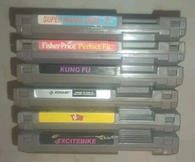 NINTENDO NES GAME LOT SUPER MARIO 2 YOSHI KUNG FU & MORE