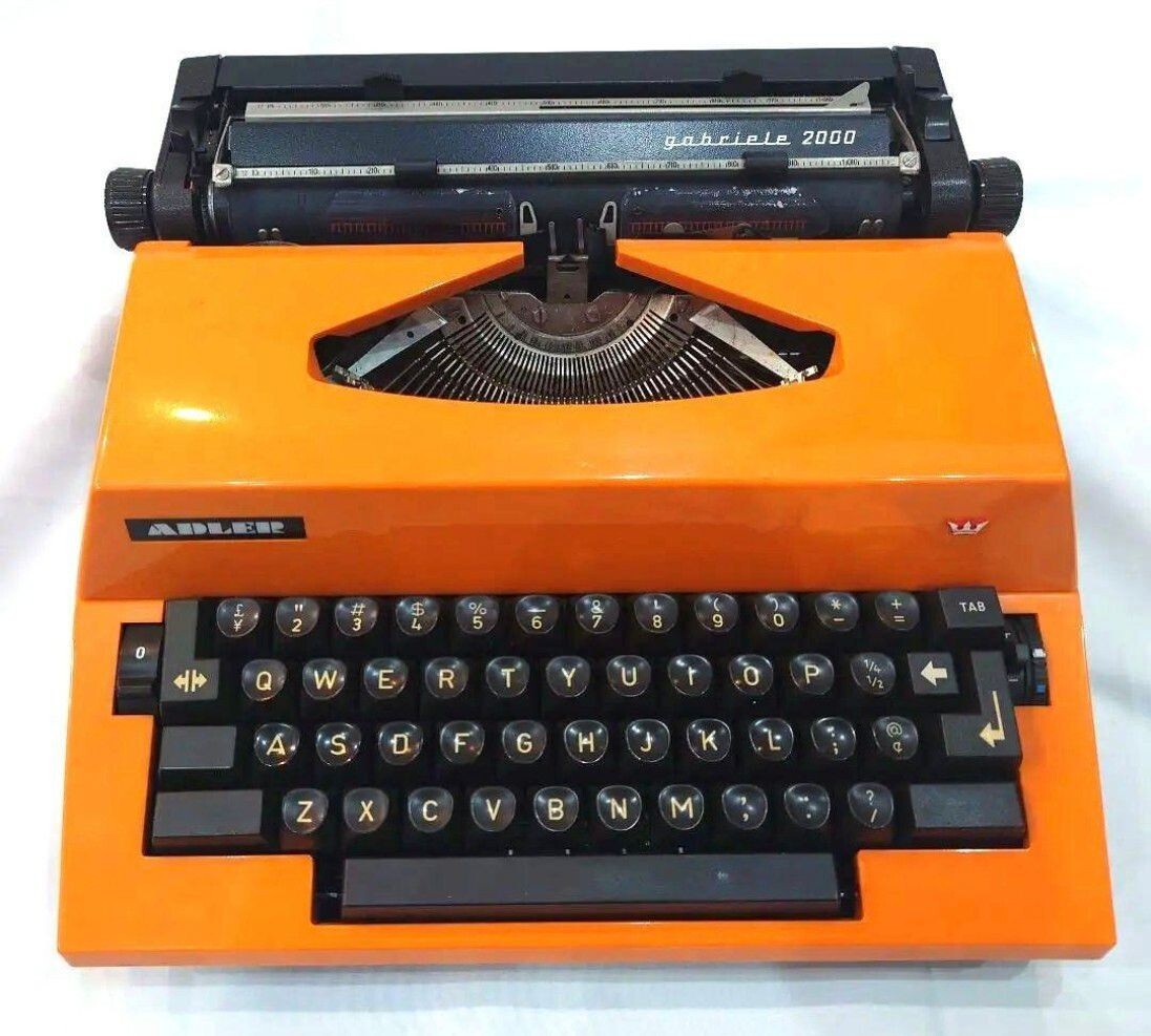 【ビンテージ・極レア】電動タイプライター Adler Gabriele 2000 Adler typewriter Adler Gabriele 2000 | eBay