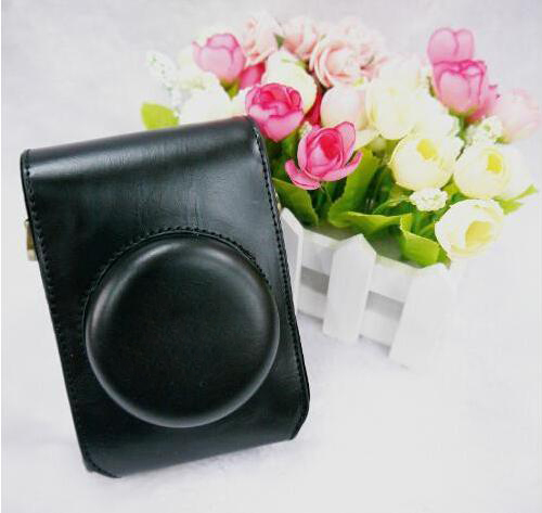 Leather Camera Case Bag for Panasonic Lumix DMC-LX7 LX5 Leica D-LUX6 LUX5 - Picture 9 of 9