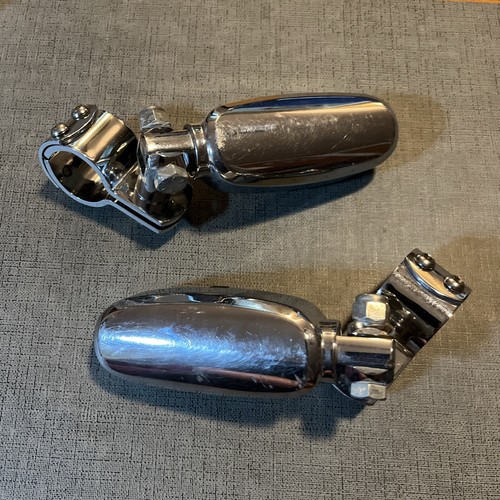 Harley-Davidson Touring Crash Bar Highway Foot Pegs Pedal 1-1/4” Bar & Shield - Picture 6 of 9